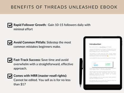 Threads Unleashed Ebook